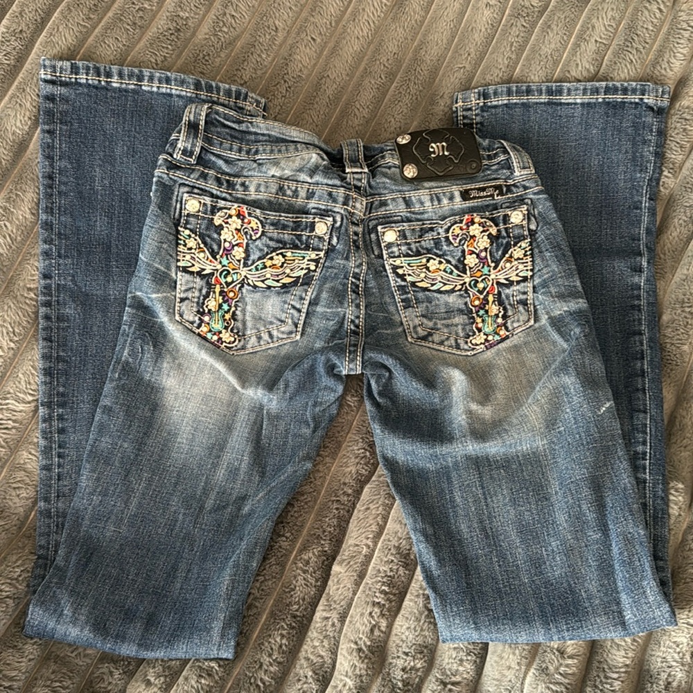 Miss Me boot cut jeans size 25